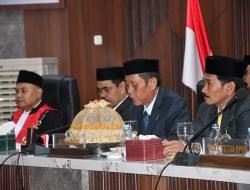 40 Anggota DPRD Pinrang Dilantik, Nasrun Paturusi – Syamsuri Ketua dan Wakil Sementara