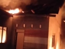 Kantor Desa Maroneng Pinrang Terbakar Usai Ricuh Eksekusi Lahan