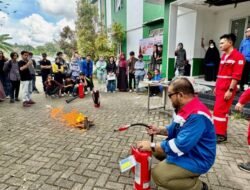 Peringati Bulan K3 Nasional, Pertamina Sulawesi Gelar Sosialisasi Penggunaan APAR