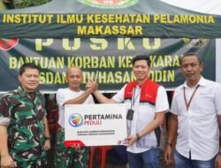 Pertamina Salurkan Bantuan bagi Korban Kebakaran Asrama Kesdam Hasanuddin