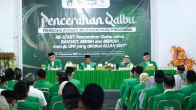 UMI Gelar Pencerahan Qalbu Pimpinan, “RE-START – Bangkit, Bersih, dan Berkah menuju UMI yang Diridhoi Allah SWT”