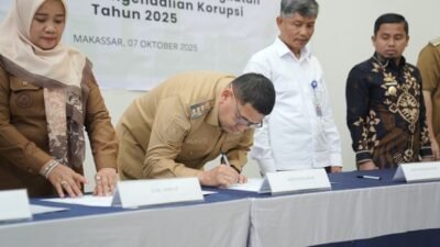 Cegah Korupsi, Appi Teken Komitmen Bersama BPKP Sulsel