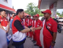 Direksi Pertamina Tinjau Kesiapan Sarfas Lewat Program Pantau Bareng SPBU di Makassar