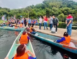 Pertamina Sulawesi dan HIMPANA Manado Bersama Lestarikan Danau Tondano Lewat Tabur Benih Ikan
