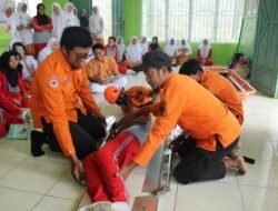 Pertamina Sulawesi Hadirkan Simulasi Siaga Bencana di SMA 8 Mandai