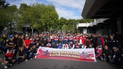 Pertamina Sulawesi Gelar Kemerdekaan Riding, Penuh Kepedulian dan Semangat Merdeka