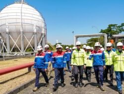 Pastikan Sarfas Prima, Dirut Pertamina Patra Niaga Cek Terminal LPG