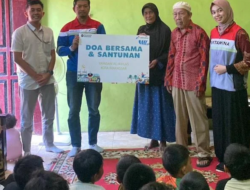 Pertamina Patra Niaga Regional Sulawesi Salurkan Santunan bagi Anak Yatim di Makassar