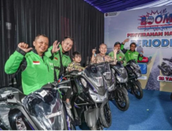 Rezeki Mitra Ojol dari MyPertamina, 25 Yamaha Lexi Dibagikan pada BOOM Periode 1