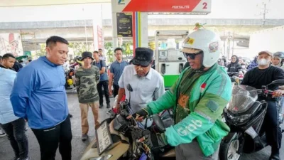 Sidak SPBU Makassar, Gubernur Sulsel Dorong Penambahan Kuota BBM