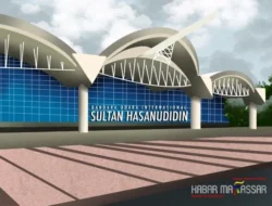 Penumpang Pesawat Internasional di Sulsel Turun 37,93 Persen